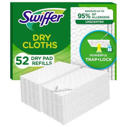 Swiffer 스위퍼 드라이 패드 리필 - 무향 - 52매