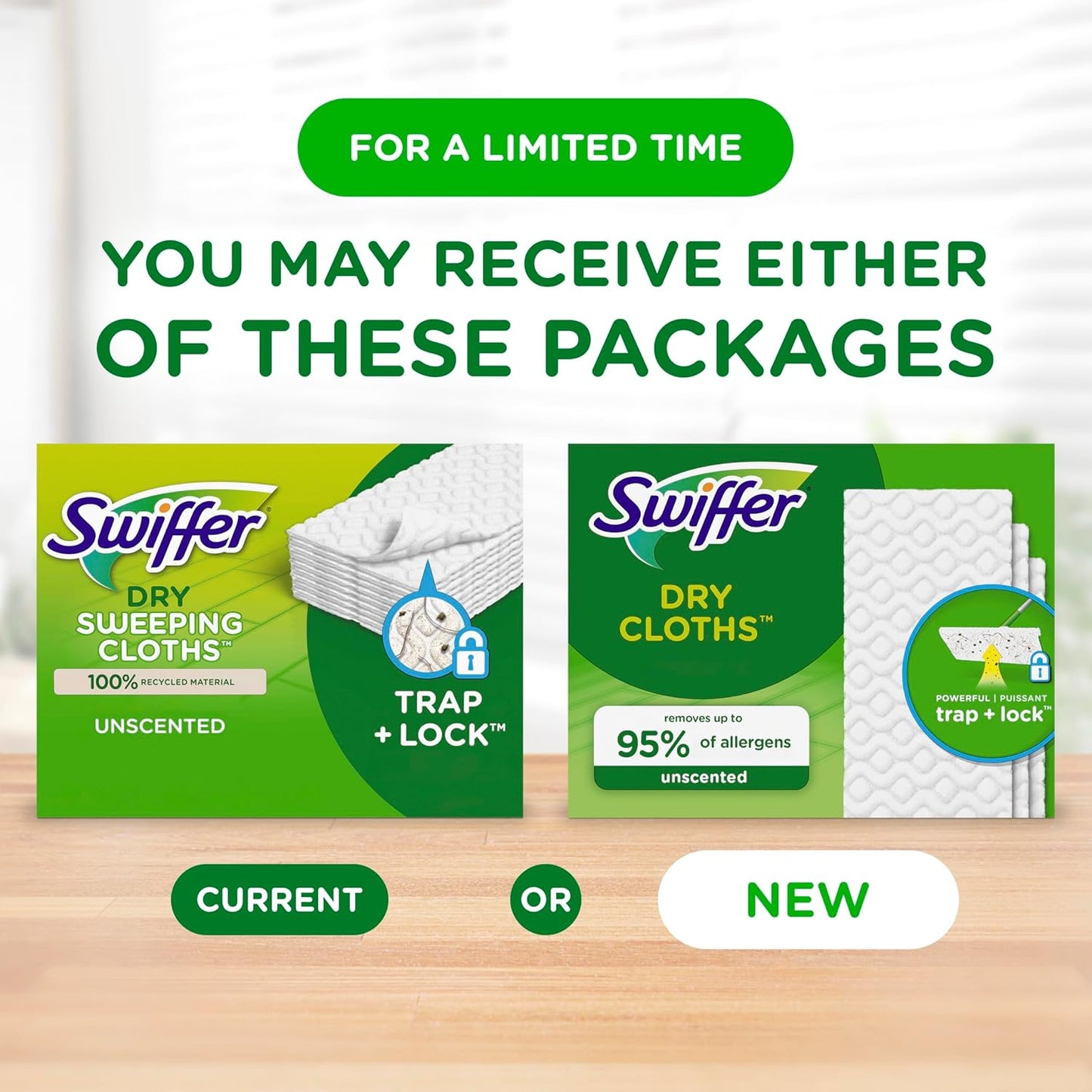 Swiffer 스위퍼 드라이 패드 리필 - 무향 - 52매
