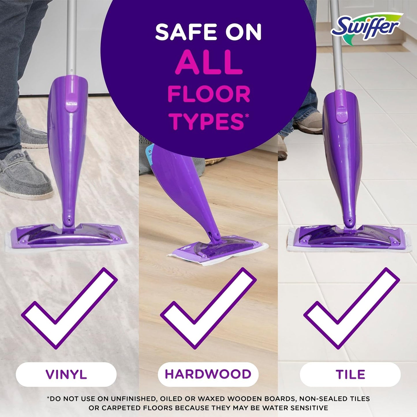Swiffer 스위퍼 웻젯 스프레이 맙 스타터 키트