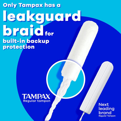 Tampax Pearl Tampons - Light Absorbency - Unscented - 100 Count