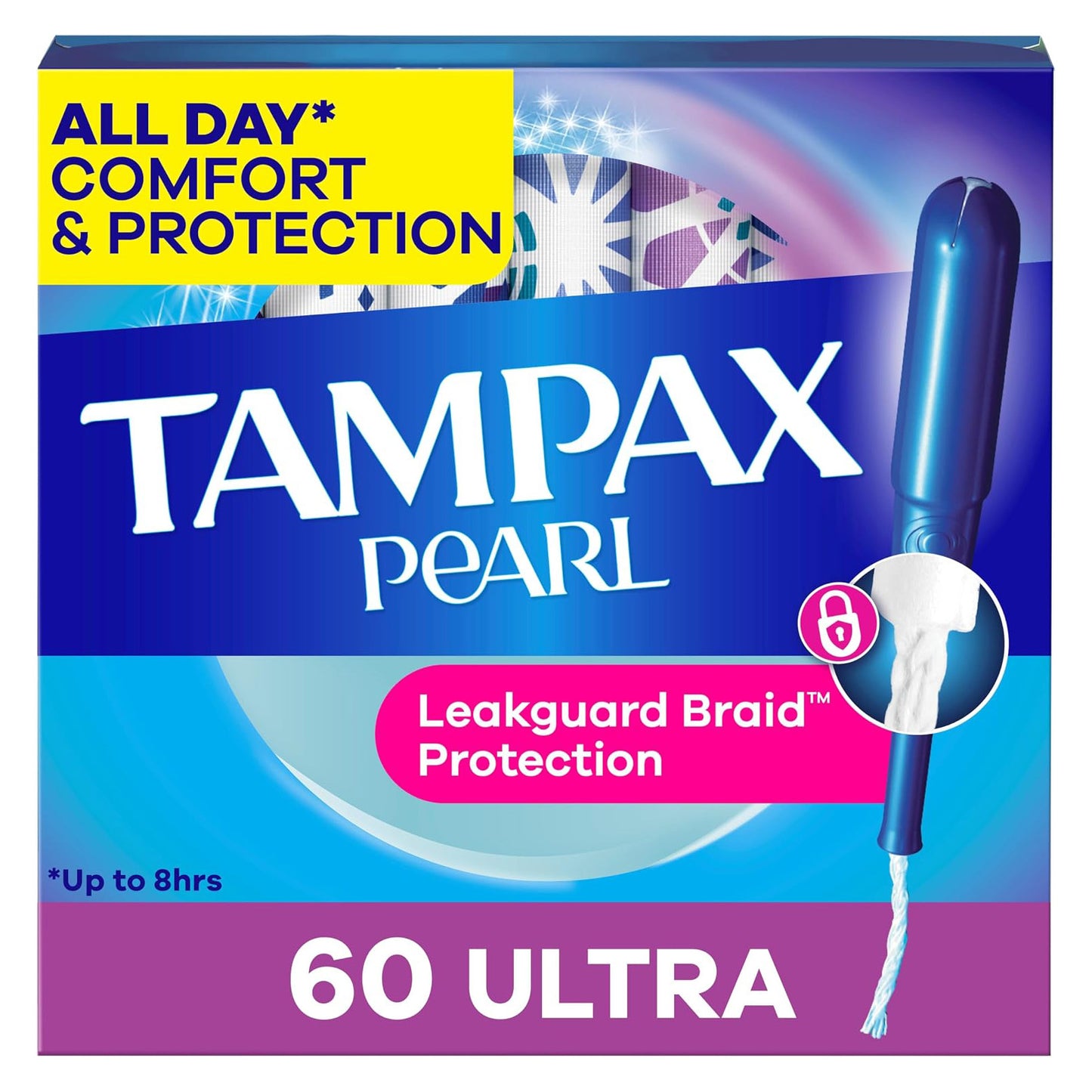 Tampax 탐팩스 펄 탐폰 - 울트라 - 무향 - 60개입