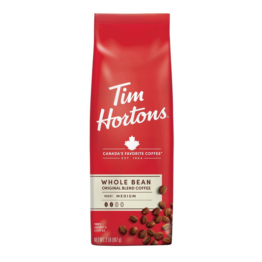 Tim Hortons Original Blend Medium Roast Whole Bean Coffee - 32 oz (907g)