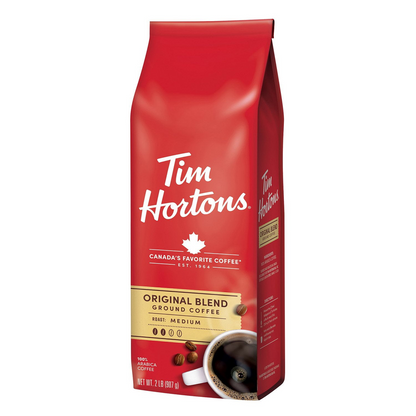 Tim Hortons Original Blend Medium Roast Ground Coffee - 32 oz (907g)