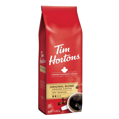 Tim Hortons Original Blend Medium Roast Ground Coffee - 32 oz (907g)