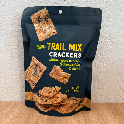 Trader Joe's 트레이더 조 화이트 트러플 감자칩 + 트레일 믹스 크래커 번들 인기 스낵 두 종 한 번에