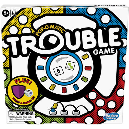Hasbro Gaming Trouble Pop-O-Matic Board Game