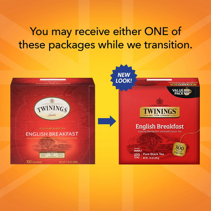 Twinings English Breakfast Tea Bags - 100 ct