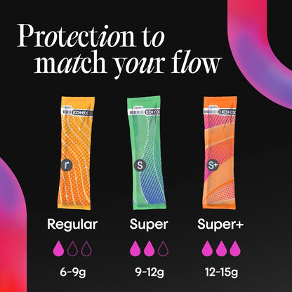 U by Kotex 코텍스 클릭 컴팩트 탐폰 - 레귤러 - 무향 - 45개입