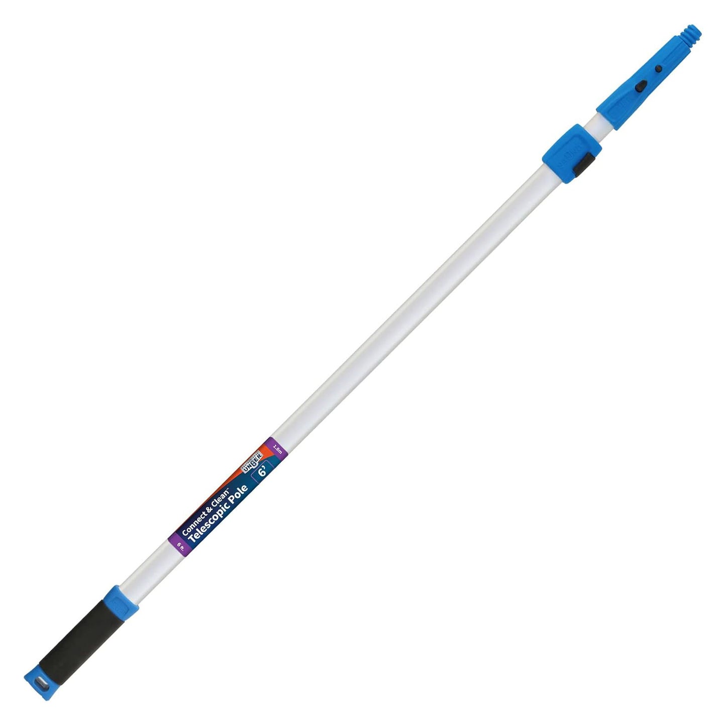 UNGER 웅거 커넥트&클린 알루미늄 텔레스코픽 연장봉 - 91-183cm (3-6피트)