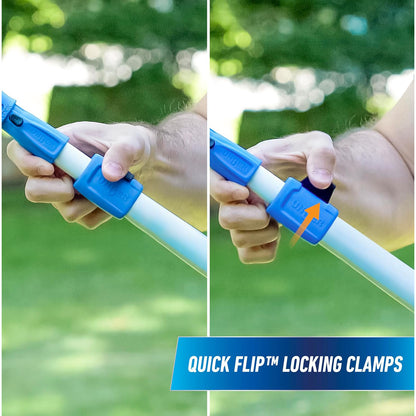UNGER 웅거 커넥트&클린 알루미늄 텔레스코픽 연장봉 - 91-183cm (3-6피트)