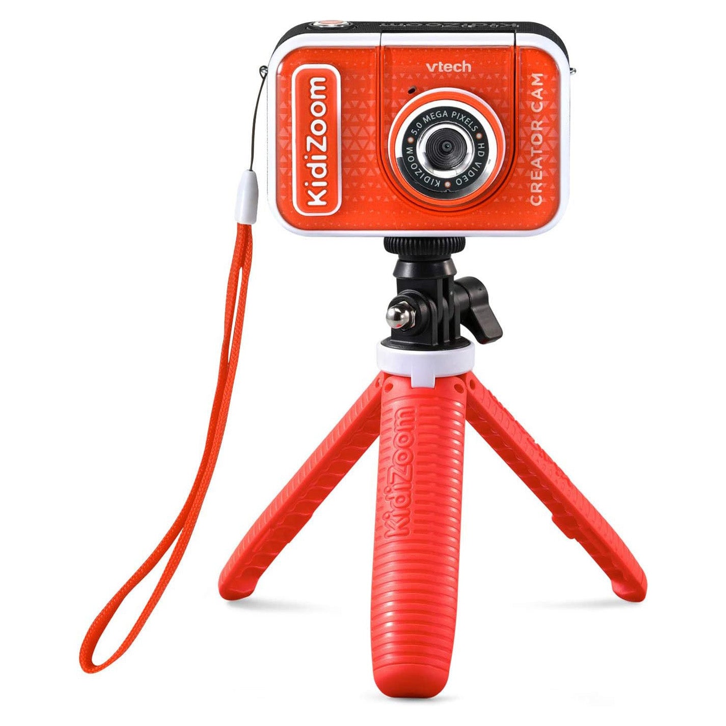 VTech 브이텍 키디줌 크리에이터 캠 HD 동영상 카메라 그린 스크린·이펙트·삼각대 (5-12세)