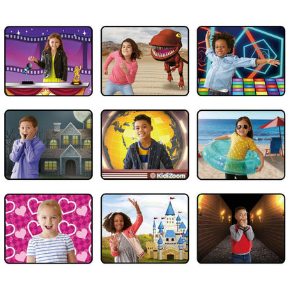VTech 브이텍 키디줌 크리에이터 캠 HD 동영상 카메라 그린 스크린·이펙트·삼각대 (5-12세)