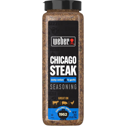 Weber 웨버 시카고 스테이크 시즈닝 - 28 oz