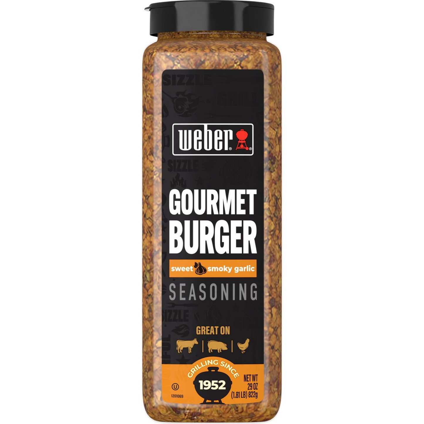 Weber 웨버 고메 버거 시즈닝 - 29 oz