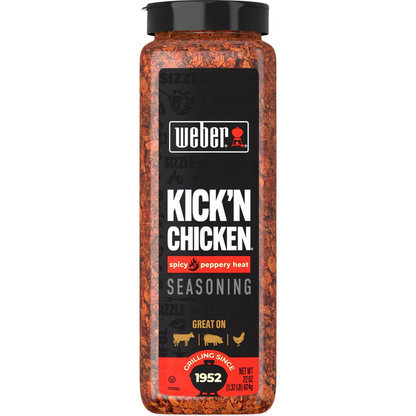 Weber 웨버 킥앤 치킨 시즈닝 - 22 oz