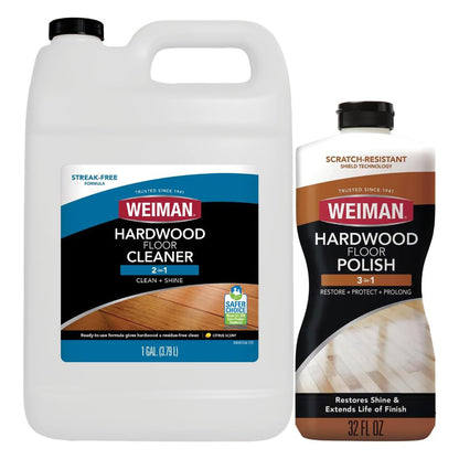 Weiman 웨이먼 원목 바닥 클리너+폴리시 - 4732mL (160 fl oz)
