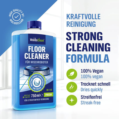 WoldoClean 월도클린 로봇 물걸레 전용 세정액 - 739mL (25 fl oz)