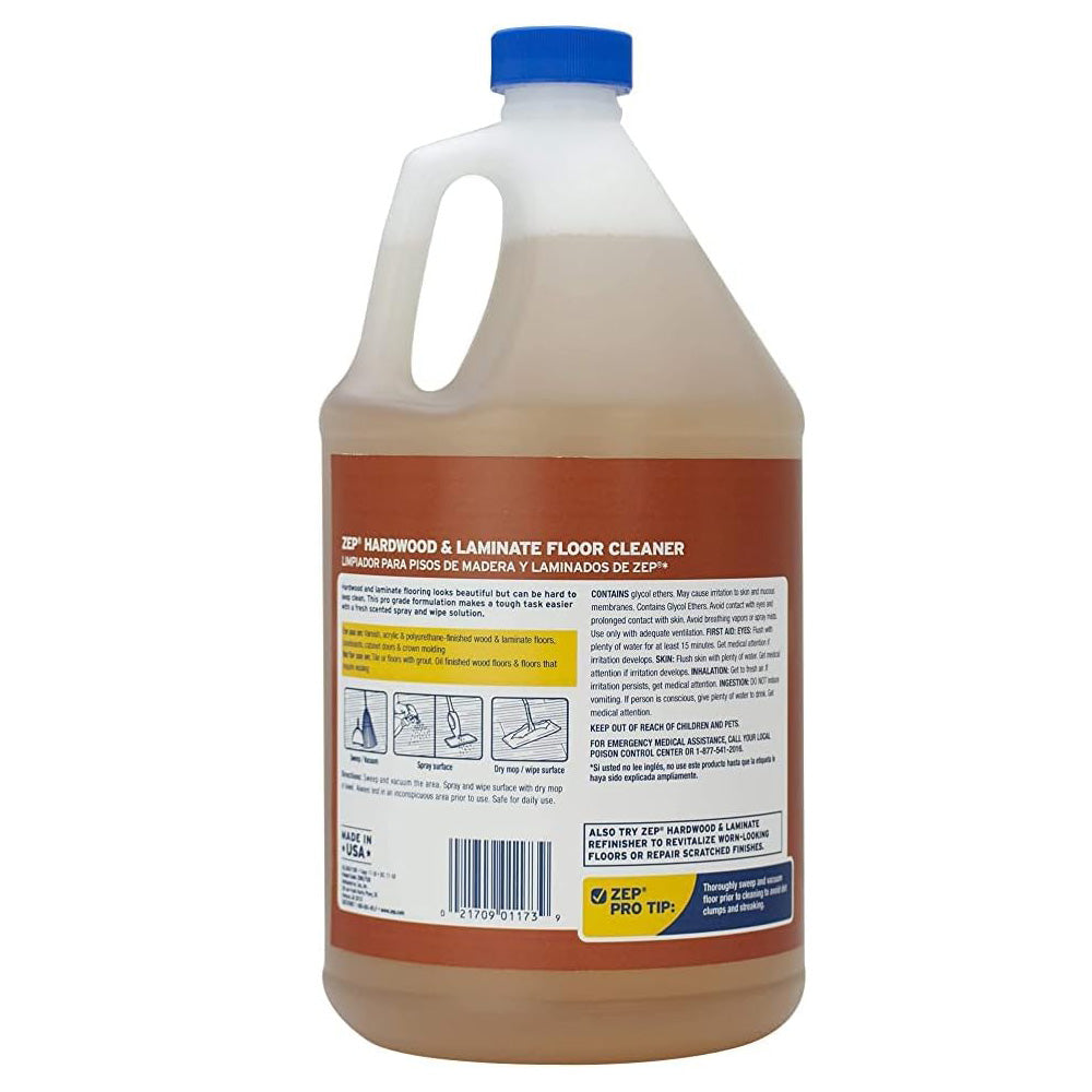 Zep 젭 원목·라미네이트 바닥 클리너 - 3785mL (128 fl oz)